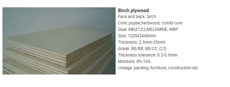 (Poplar, Combi, Birch Core) Film Faced Phenolic Plywood for Construction