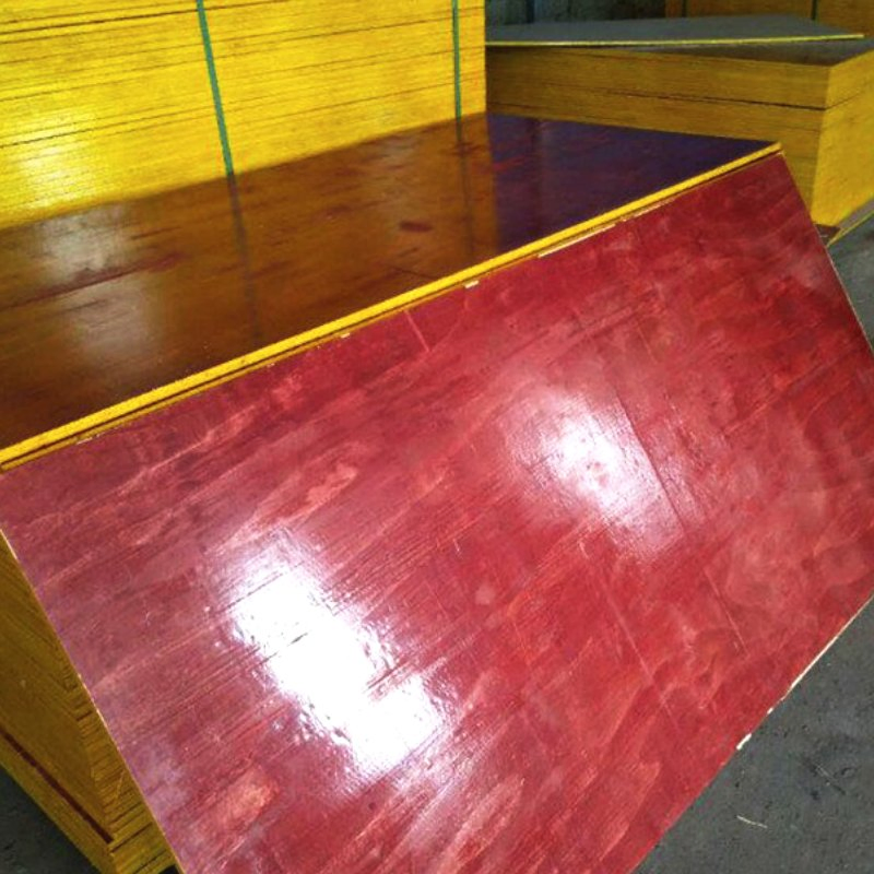 12-18mm High Pressure Film Faced Plywood / Laminated Formwork Plywood