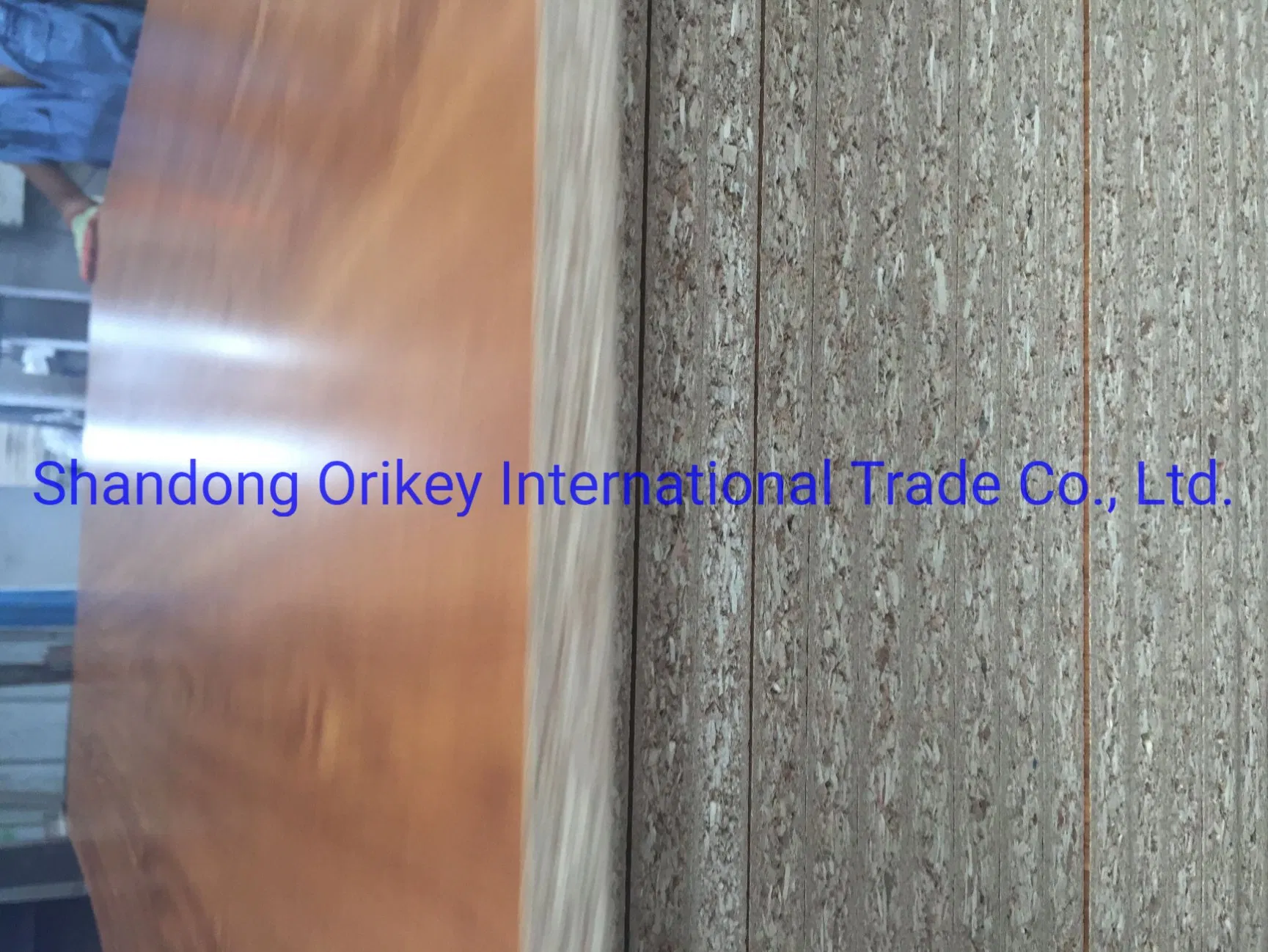 1220 *2440*16mm E1 Glue Melamine Board for Furnirture Cheap Prize From China Factory