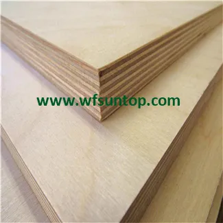 1220*2440*16mm Embossed Melamine MDF Plywood/HDF Plywood