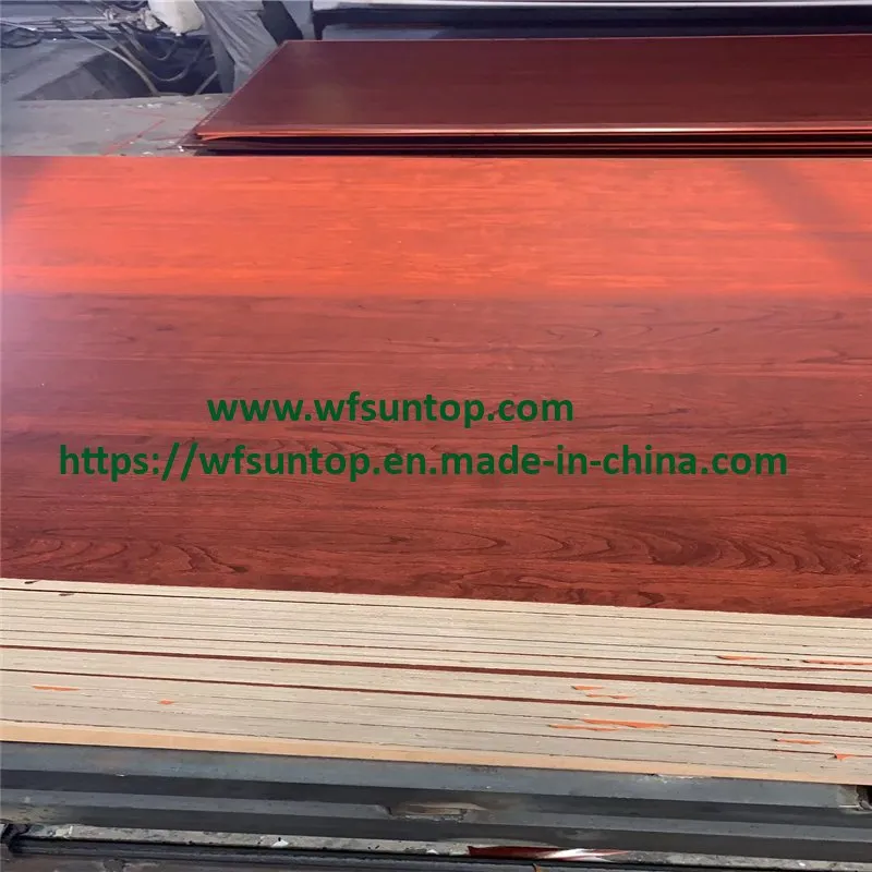 1220*2440*16mm Embossed Melamine MDF Plywood/HDF Plywood