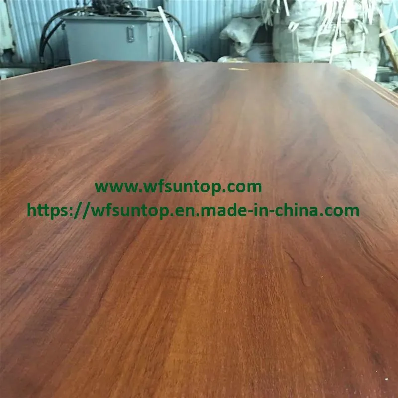 1220*2440*16mm Embossed Melamine MDF Plywood/HDF Plywood