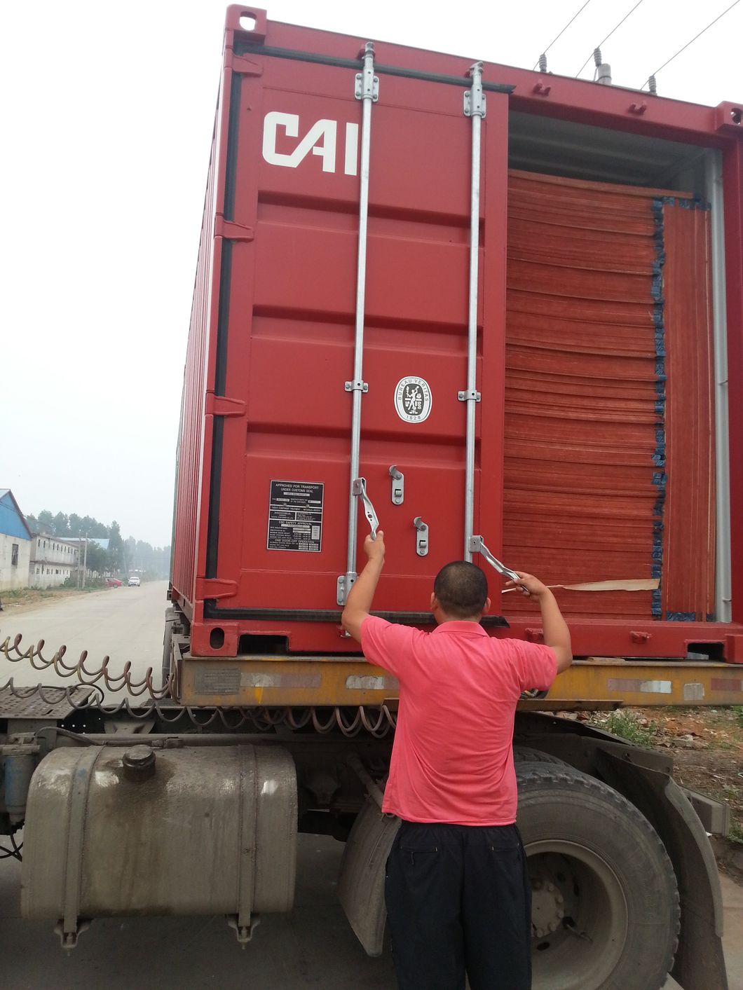 1220*2440*18mm BB/CC Grade E0 Glue Commercial Plywood for Furniture From Manufacture