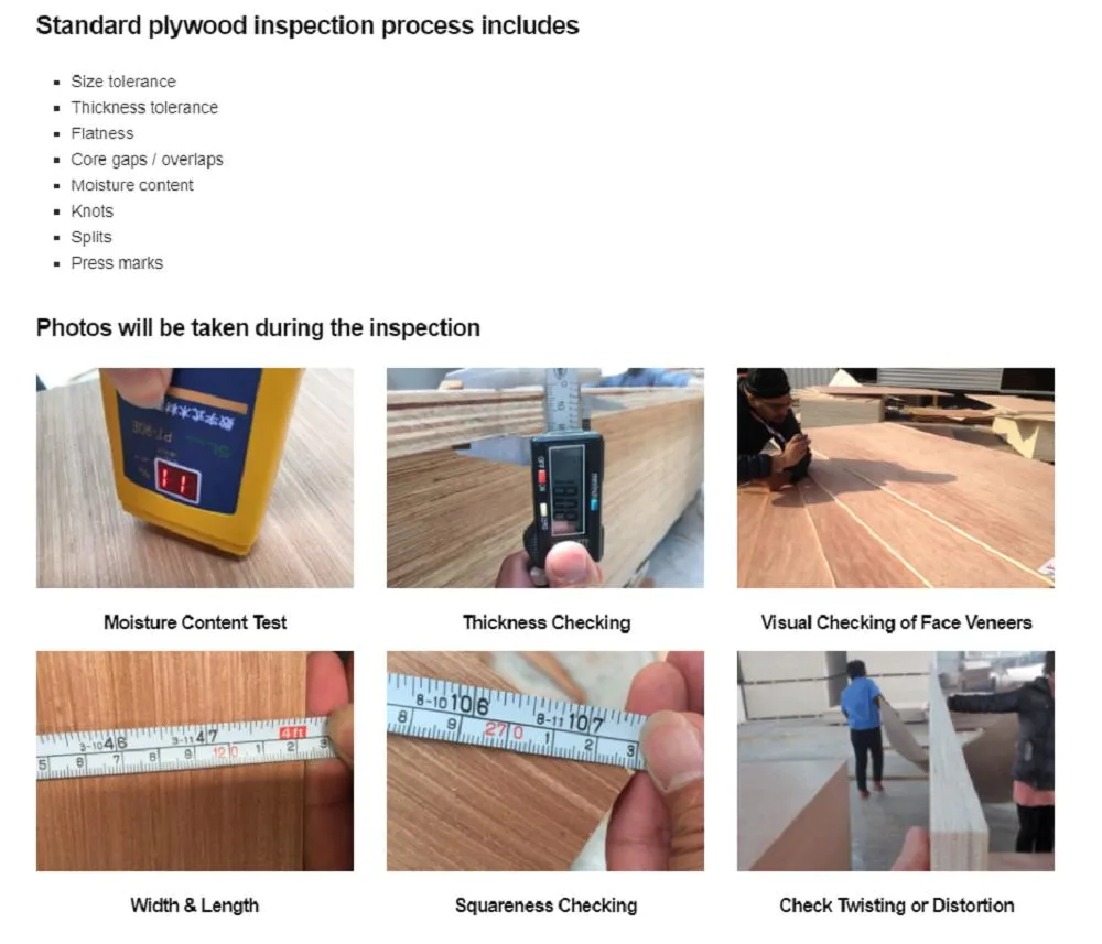 1220*2440mm Hardwood Bleached Commercial Wateproof Poplar Plywood