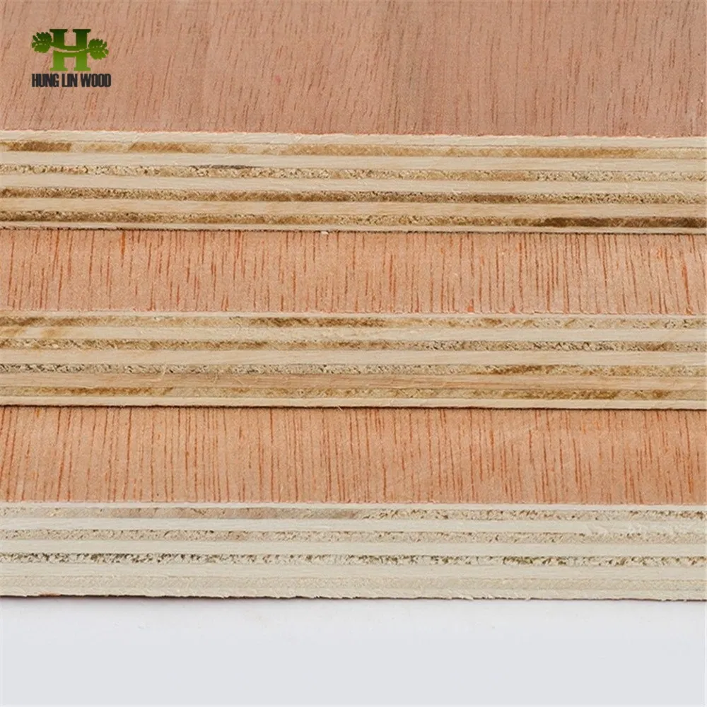 1220 *2440mm Poplar Core Commercial Plywood with High Quality