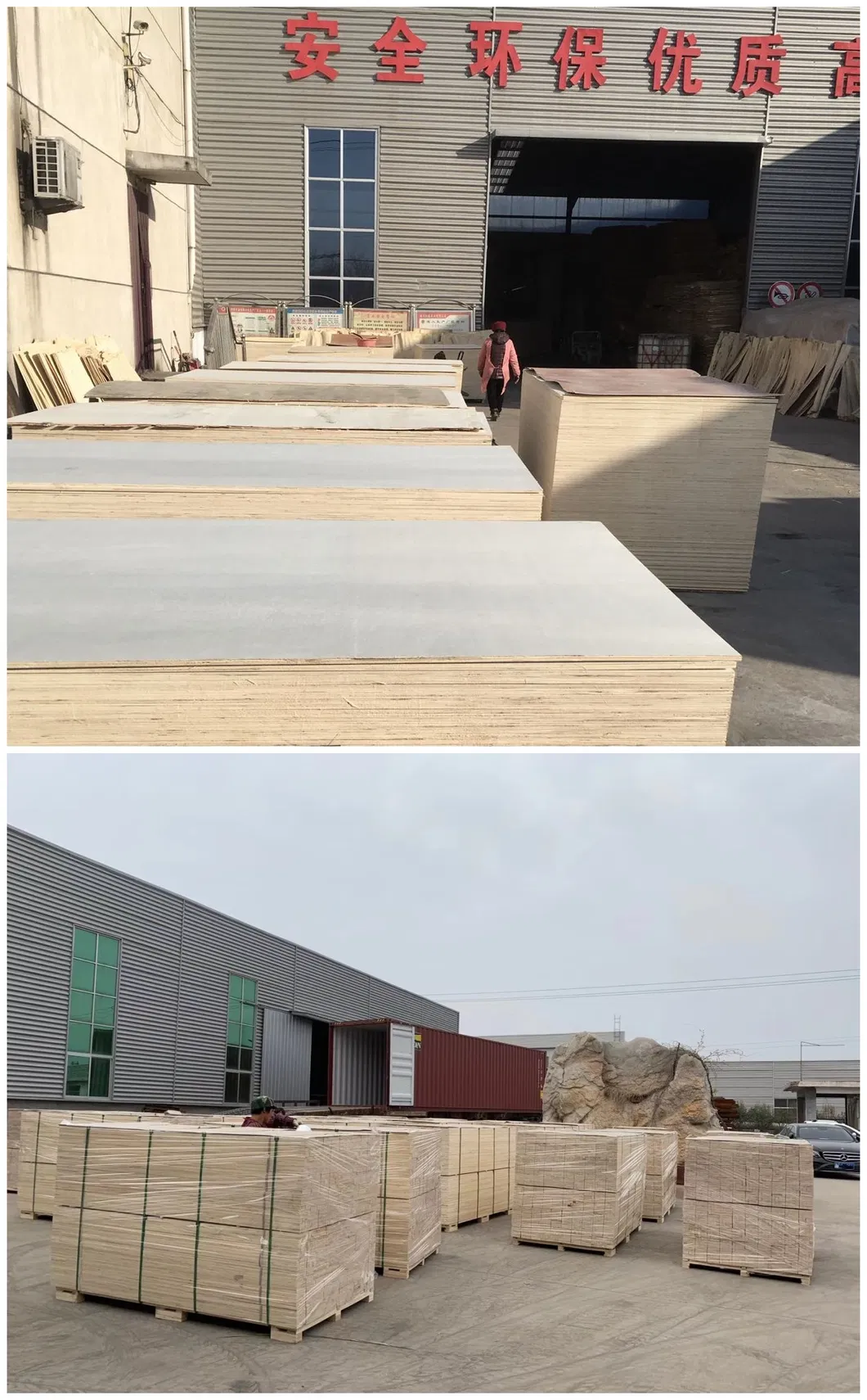 1220X2440X28mm Container Flooring Plywood Withvfsc Certificate