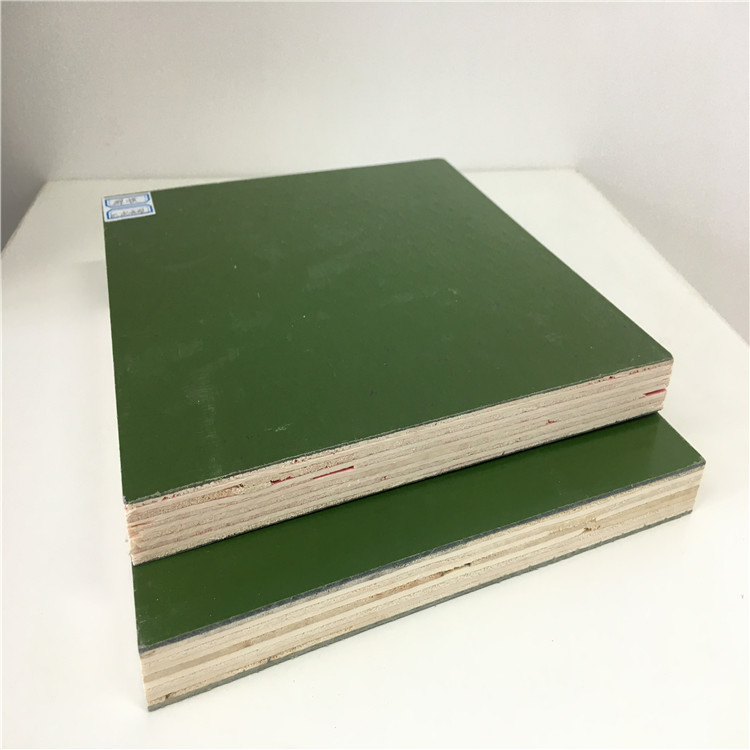 18mm Film Faced Plywood Ffp Green Filmed Plastic Construction Plywood