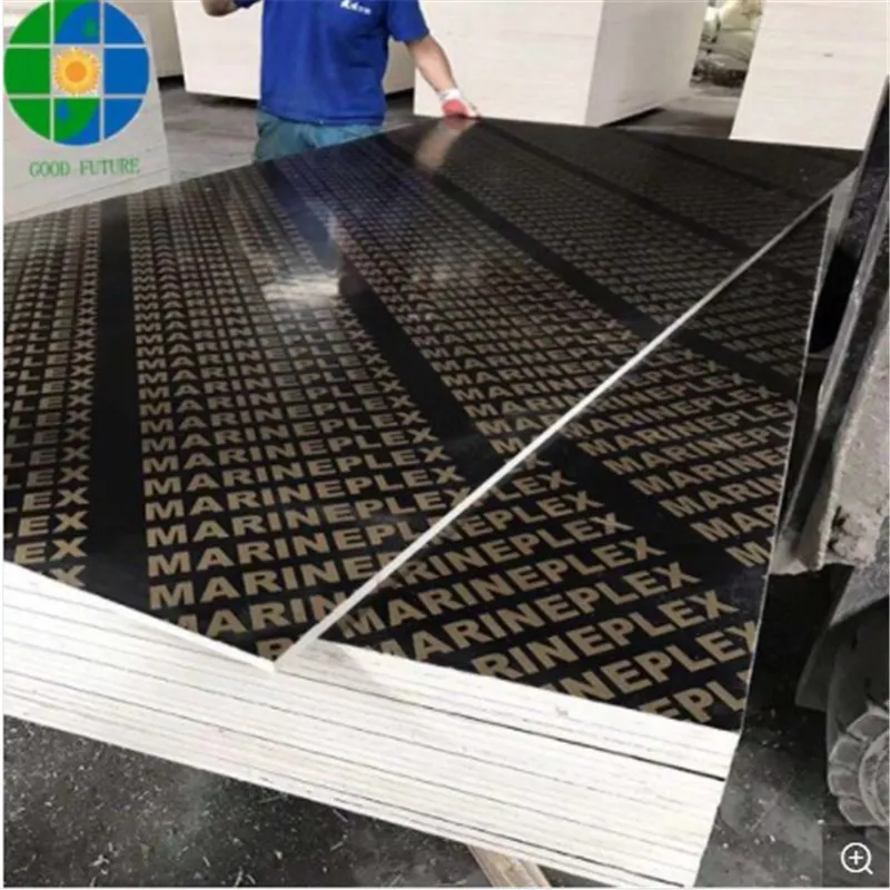 18mm Green/Red/Black/Brwon Film Faced Plywood/Concrete Formwork/Shuttering Plywood Sheet/Marine Plywood with Size 1220X2440/4′x8′ for Construction