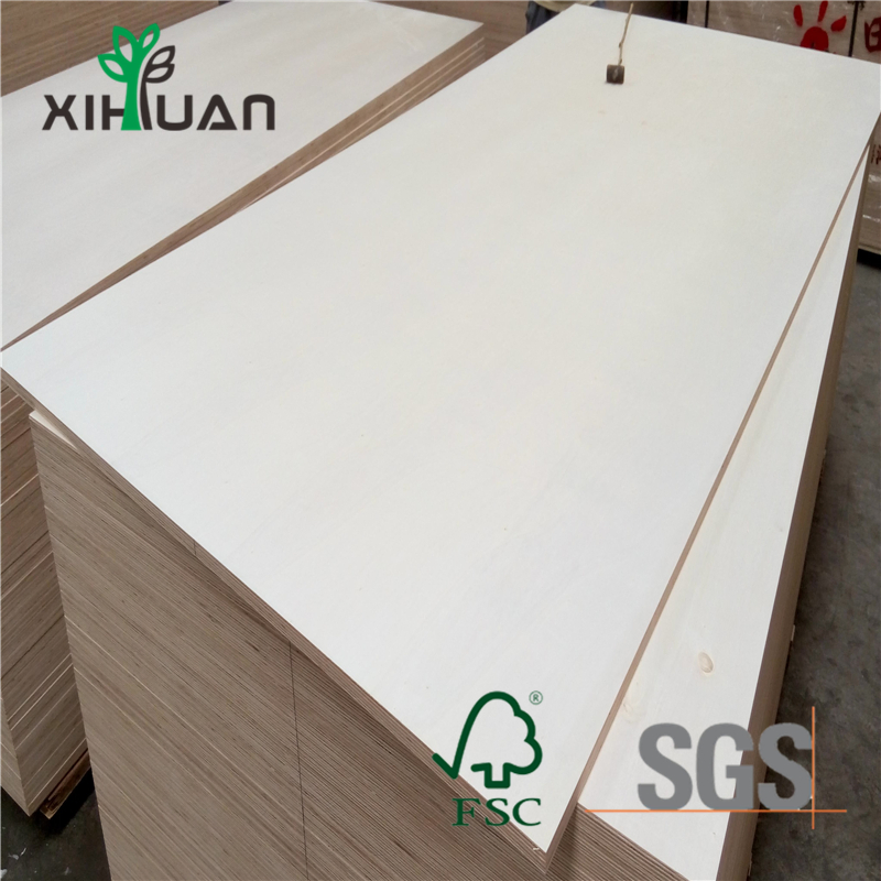 18mm Thickness Best Quality Poplar Birch Commercial Plywood for Furniture with Nice Price