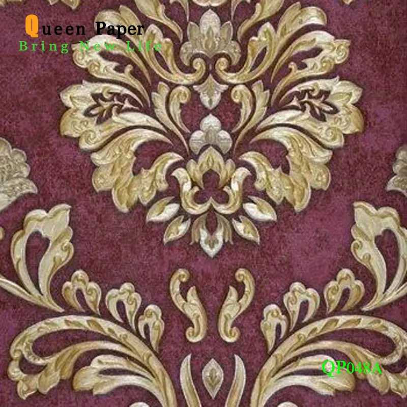 2021 Hot Sell 3D PVC Vinyl Wallpaper for Home Decoration China Manufacturer