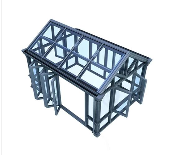 2021 New Design Aluminum Frame Sunroom Glass Houses From China