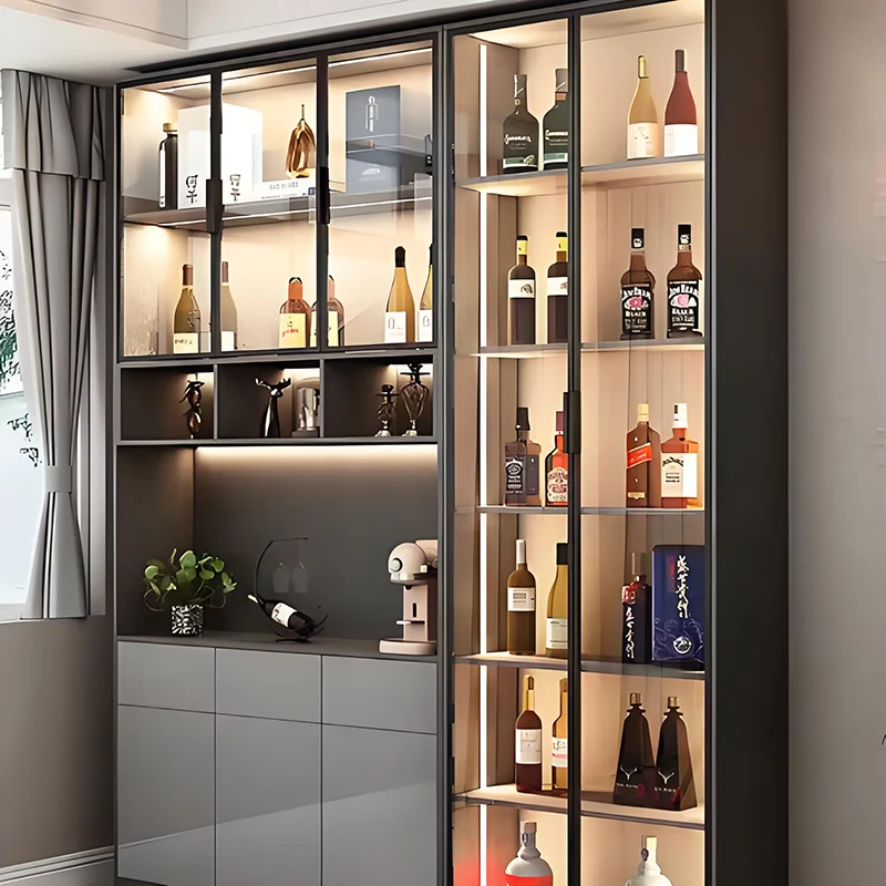 Why Is the Aluminum-Framed Glass Cabinet the Perfect Choice for Modern Interiors?