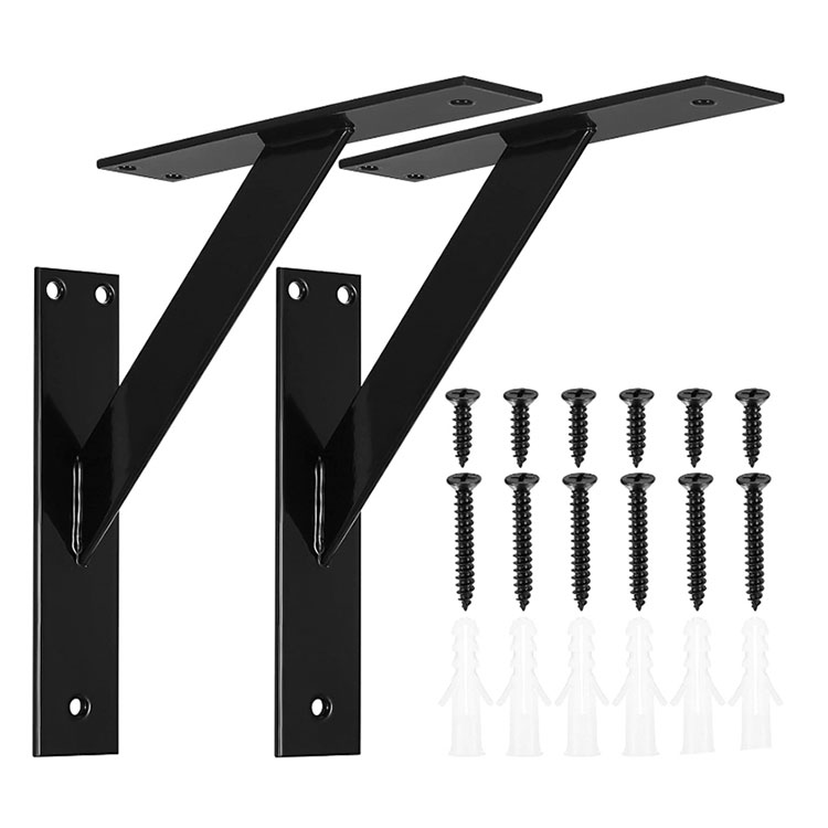 What Type of Metal Shelf Brackets Work Best for Corner Shelves