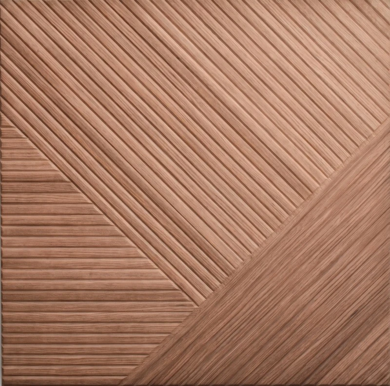 How Can Warm Chevron Acoustic Panels Transform a Hotel Lobby?