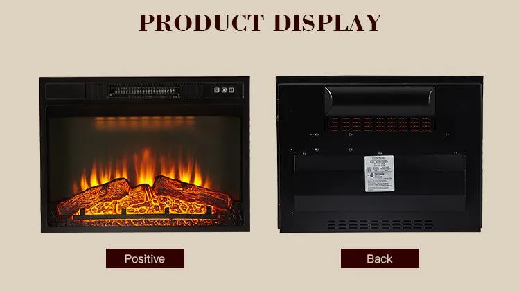 26" Wide Screen Insert Fire Box Crystal Version