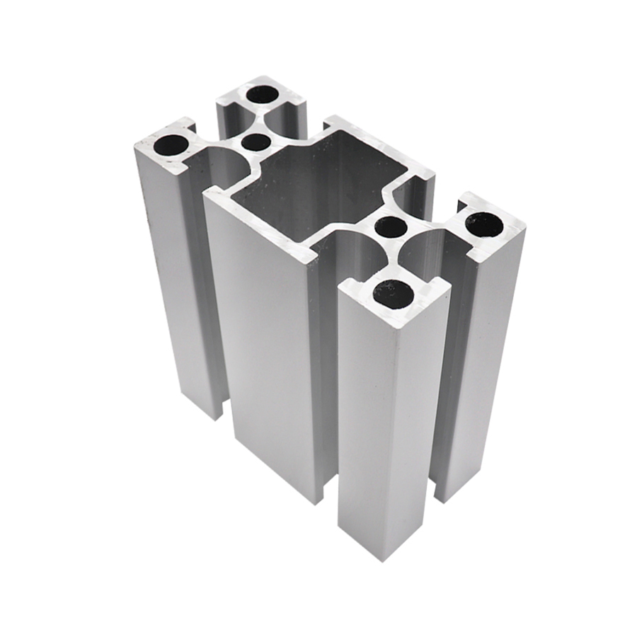 4080gw Corner Anodized Silver Aluminium Extrusion Profile