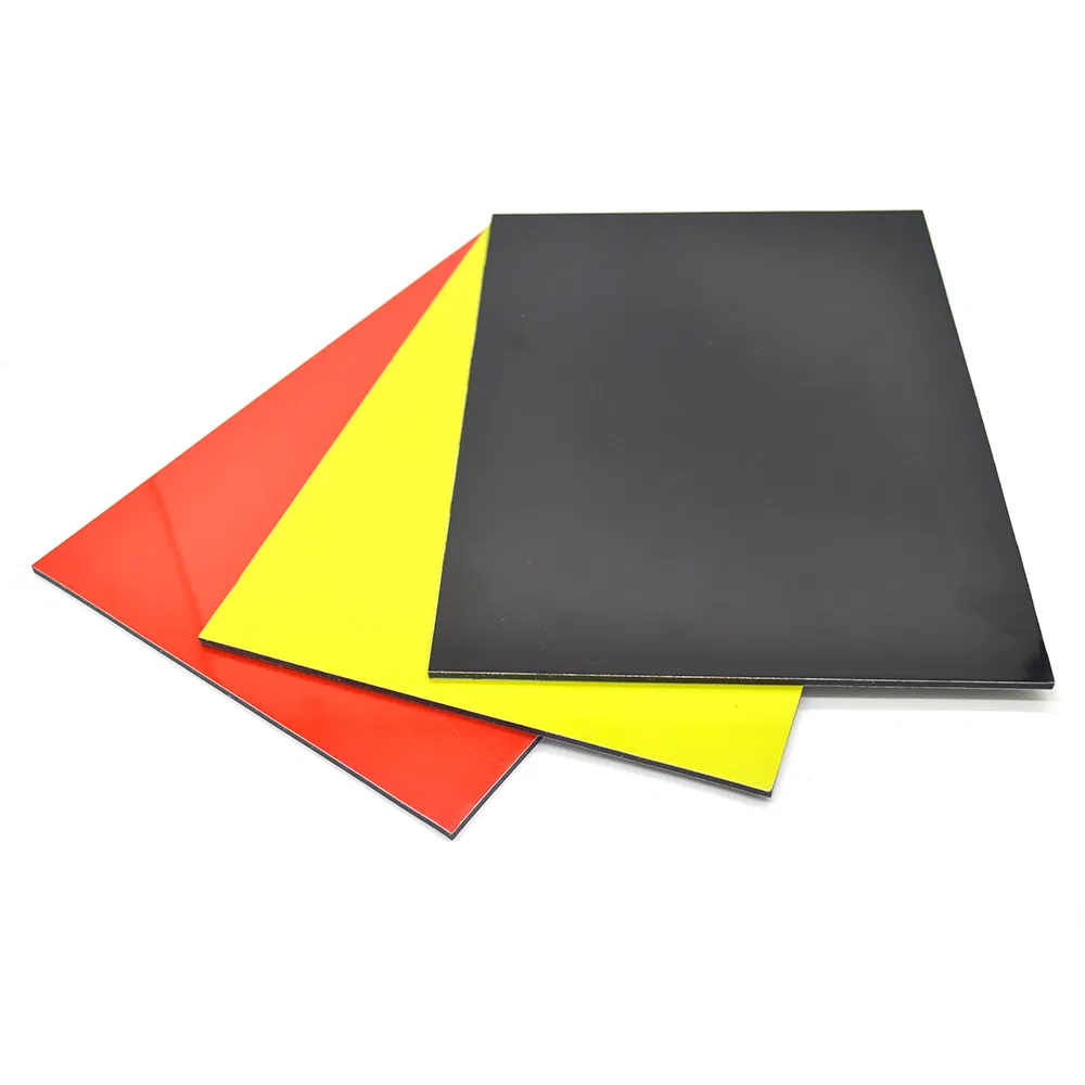 4mm High Glossy Black ACP for Interior Decorating