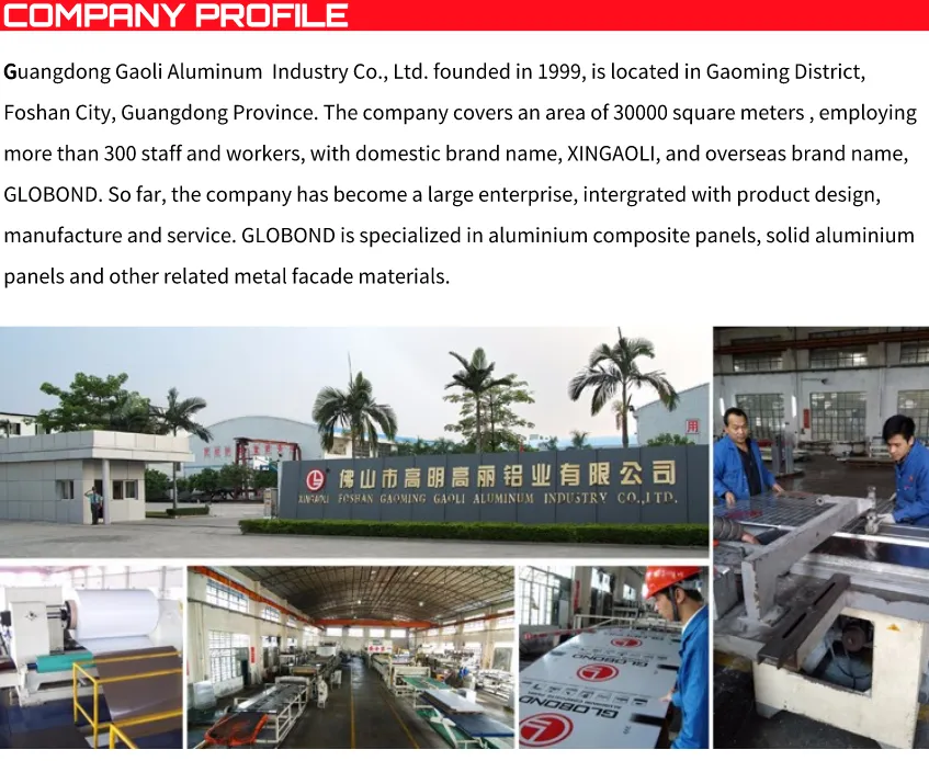 4mm PVDF Aluminium Composite Panel for Wall Cladding