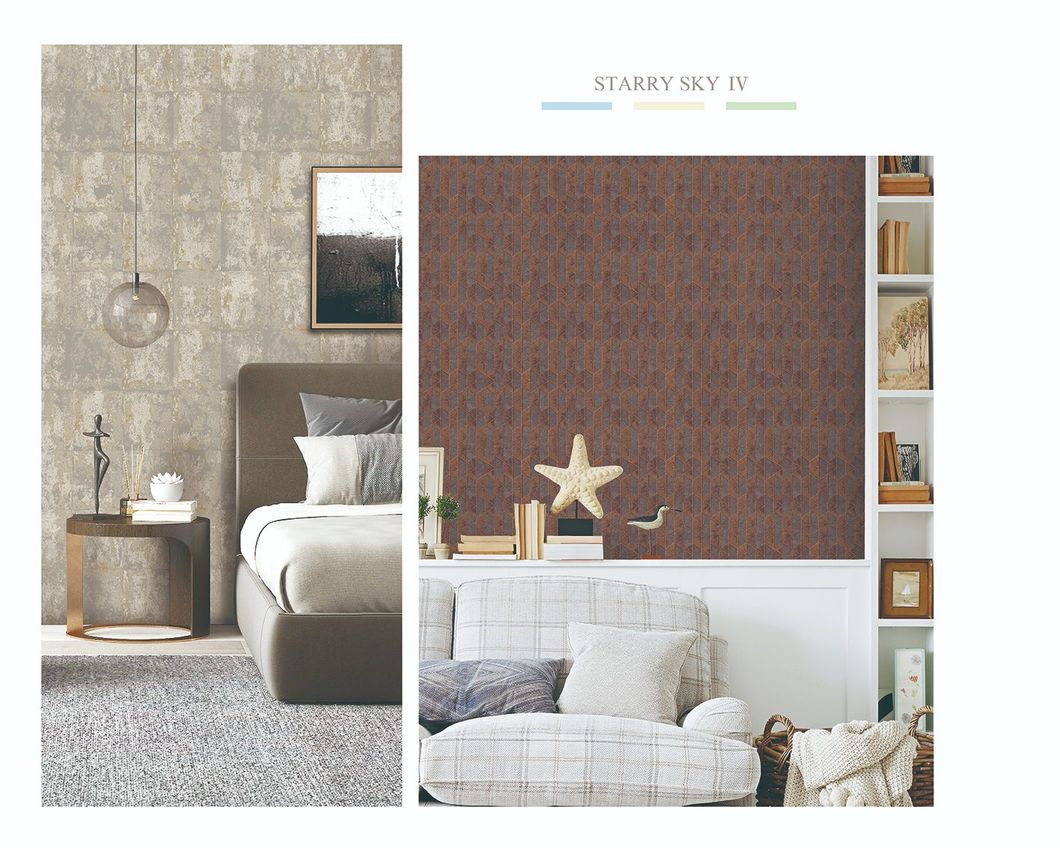 A18-35-4301 Mywow Room Interior Elegant Decoration Wallpaper Non-Woven 3D Striated Wall Paper