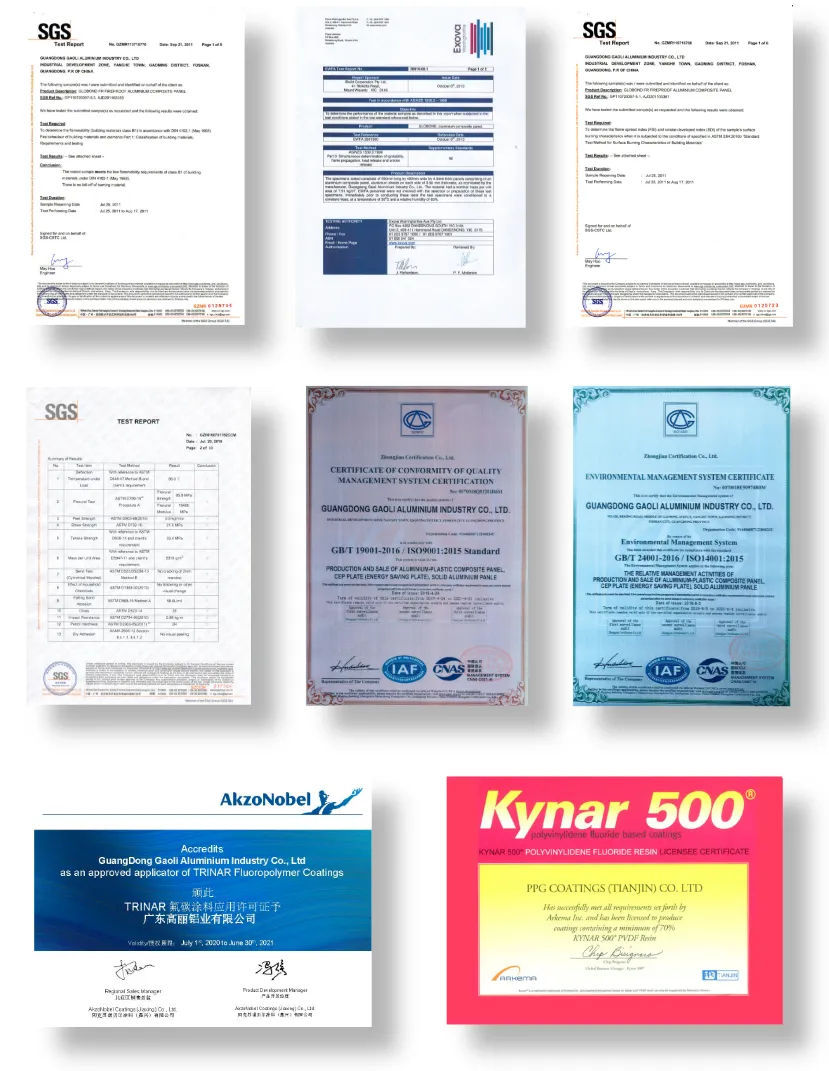 ACP Sandwich Panel Waterproof Panel Aluminum Composite Panel