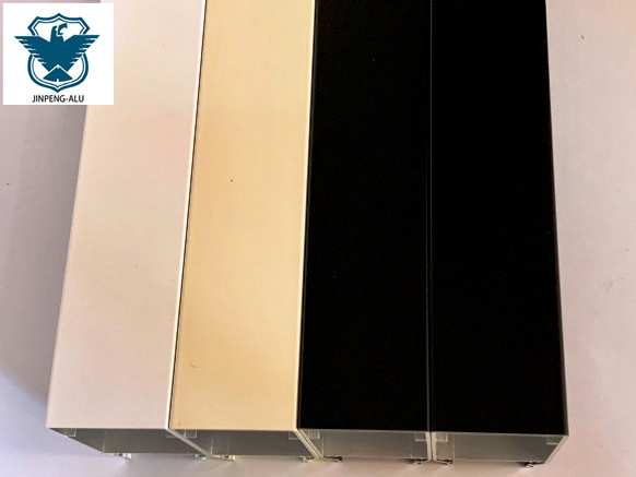 Alum Powder Coating- Al Extrusion-Powder Coated Alu Alloy Profile