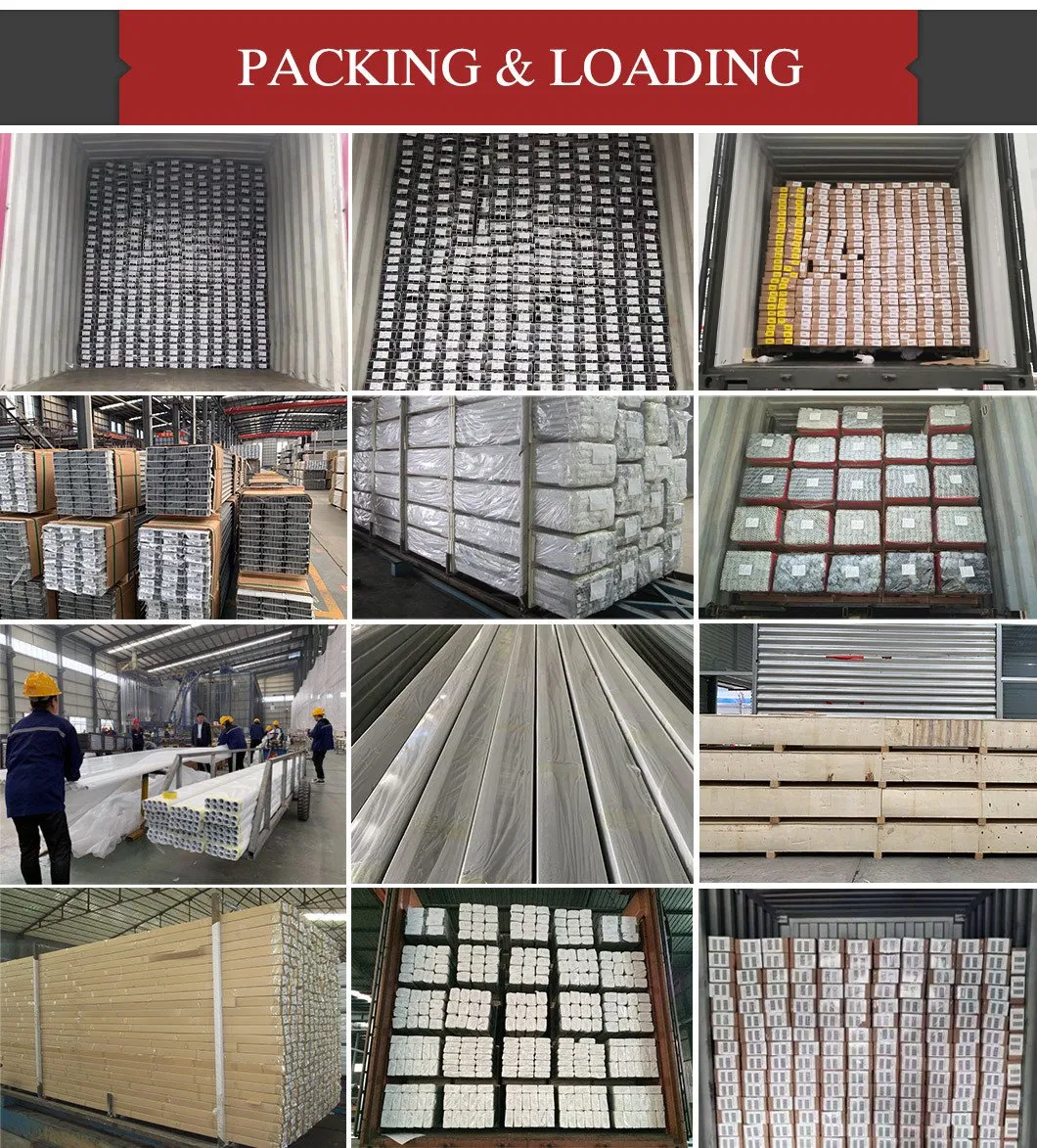 Aluminium Profile for CNC Deep Processing Machining Punching Drilling Welding Bending Parts