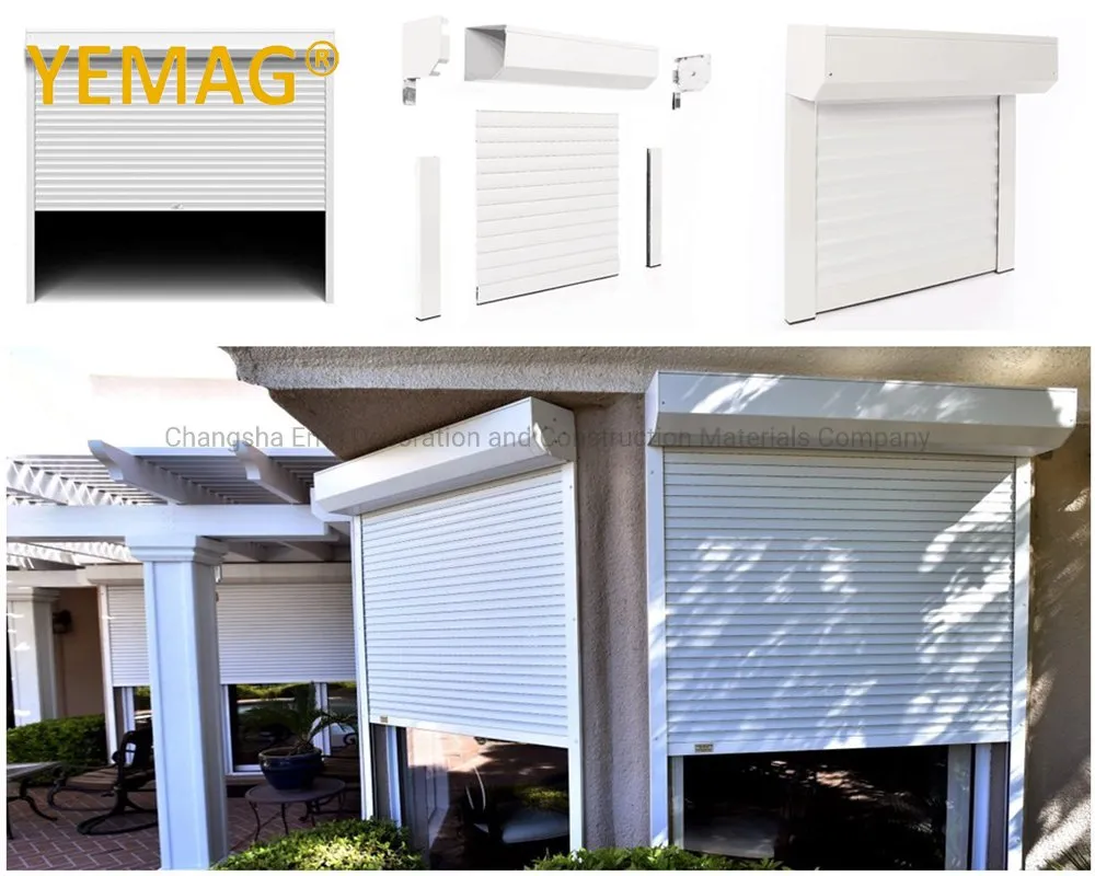 Aluminum Extruded Profile Rolling Shutter Window Panel/Roller Shutter Slat