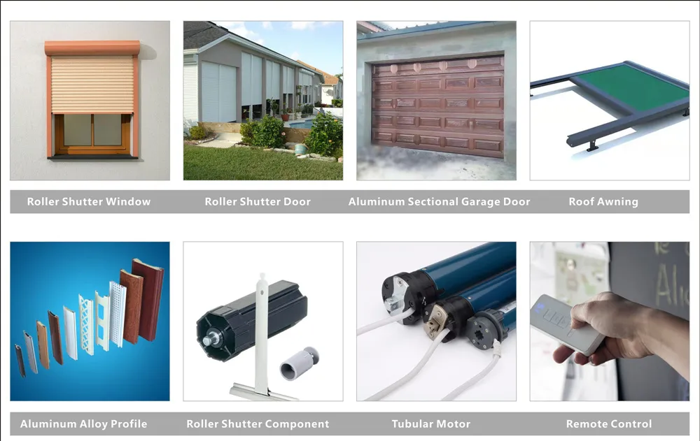 Aluminum Roller Shutter Box Assembled Roller Shutter Cover