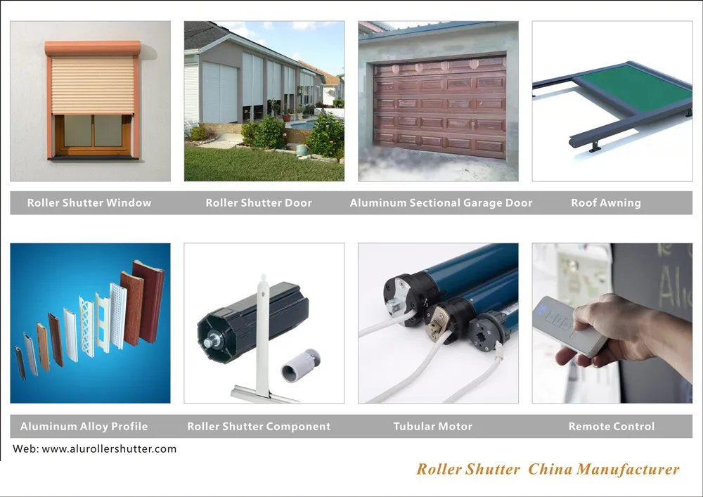 Aluminum Roller Shutter Slats/Rolling Shutter Window Parts (37mm)