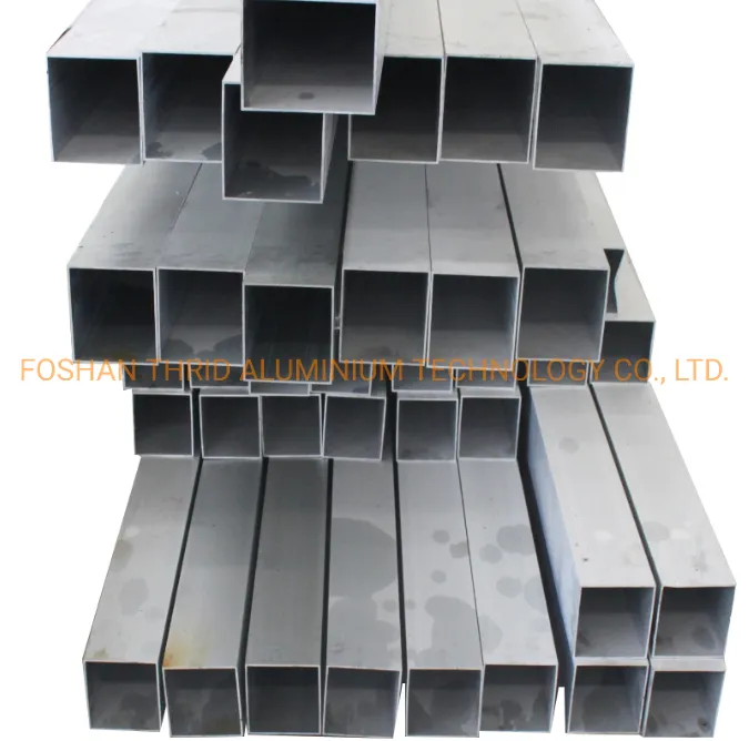 Best Selling Extrusion 60603 Aluminum Square Hollow Tube