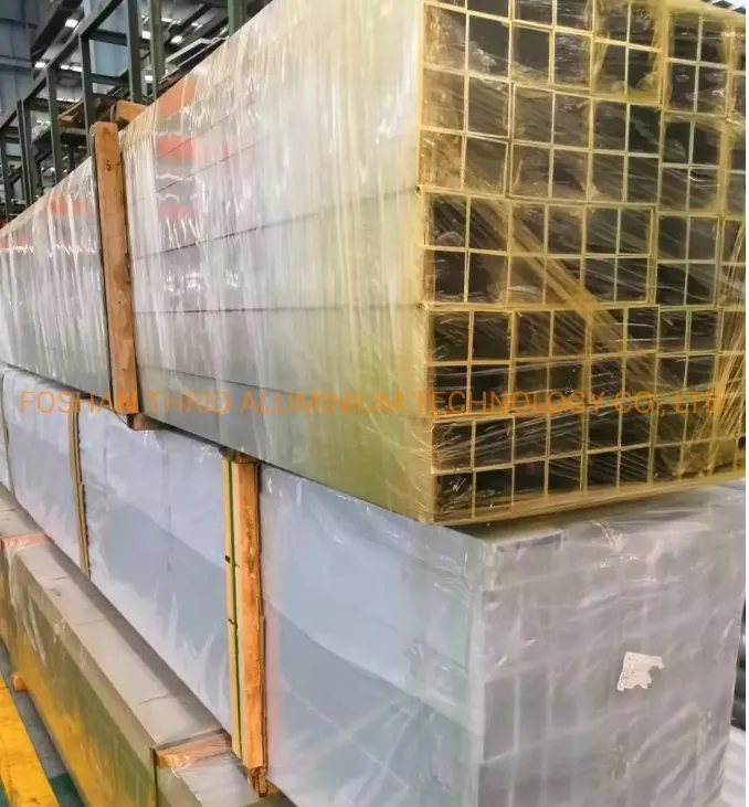 Best Selling Extrusion 60603 Aluminum Square Hollow Tube
