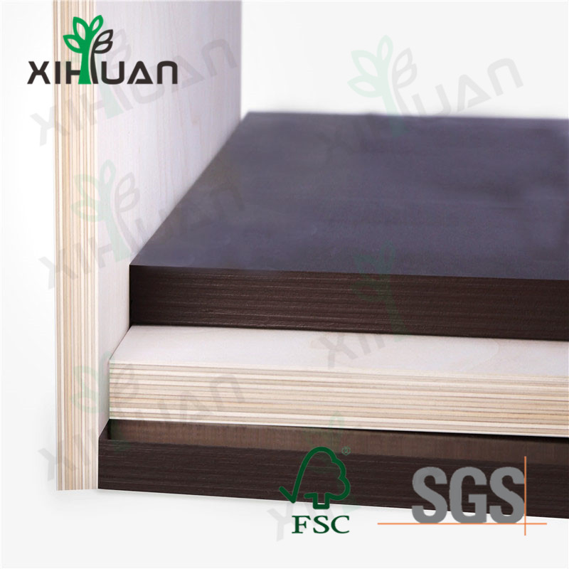 Black/Brown Film Faced Plywood with Poplar Core
