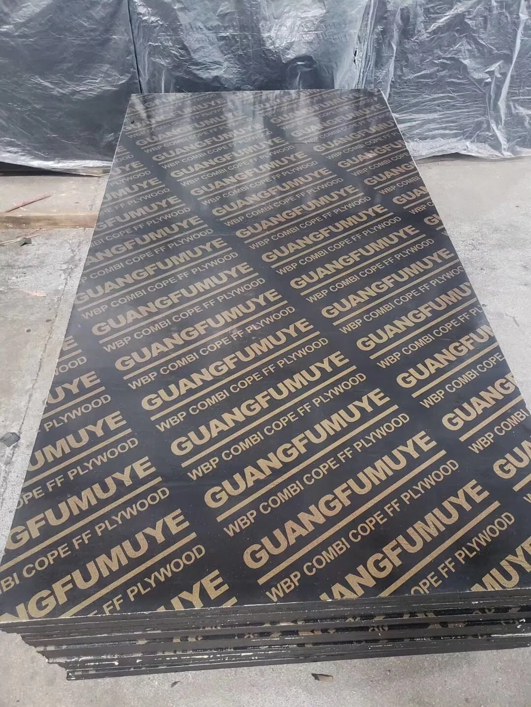 Black Film Faced Plywood Shuttering Plywood Marine Plywood for Construction/ Jgf0005