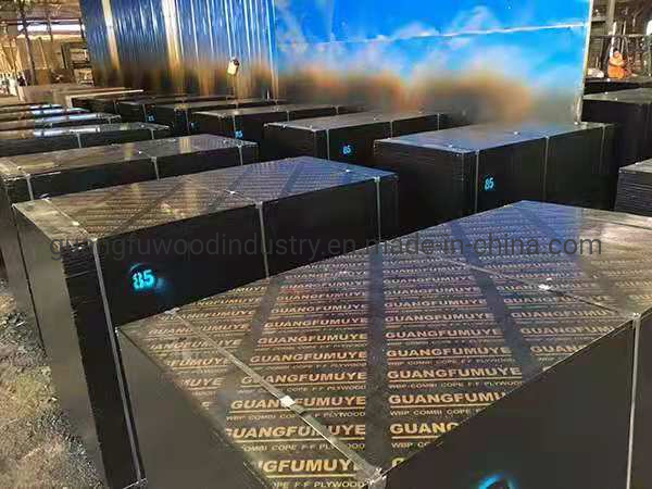 Black Film Faced Plywood Shuttering Plywood Marine Plywood for Construction/ Jgf0005