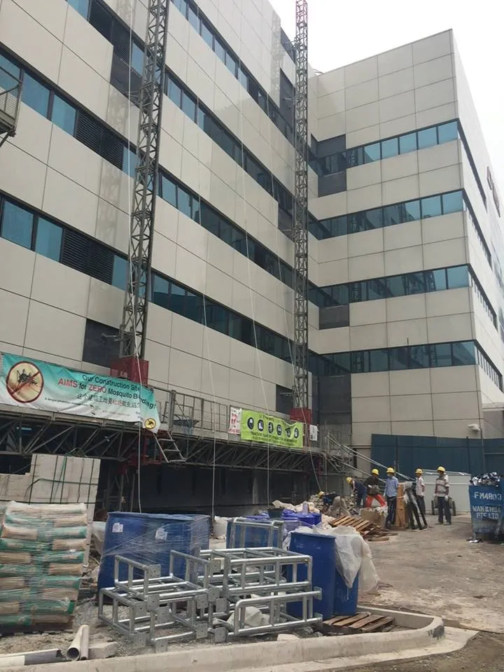 Building ACP Cladding