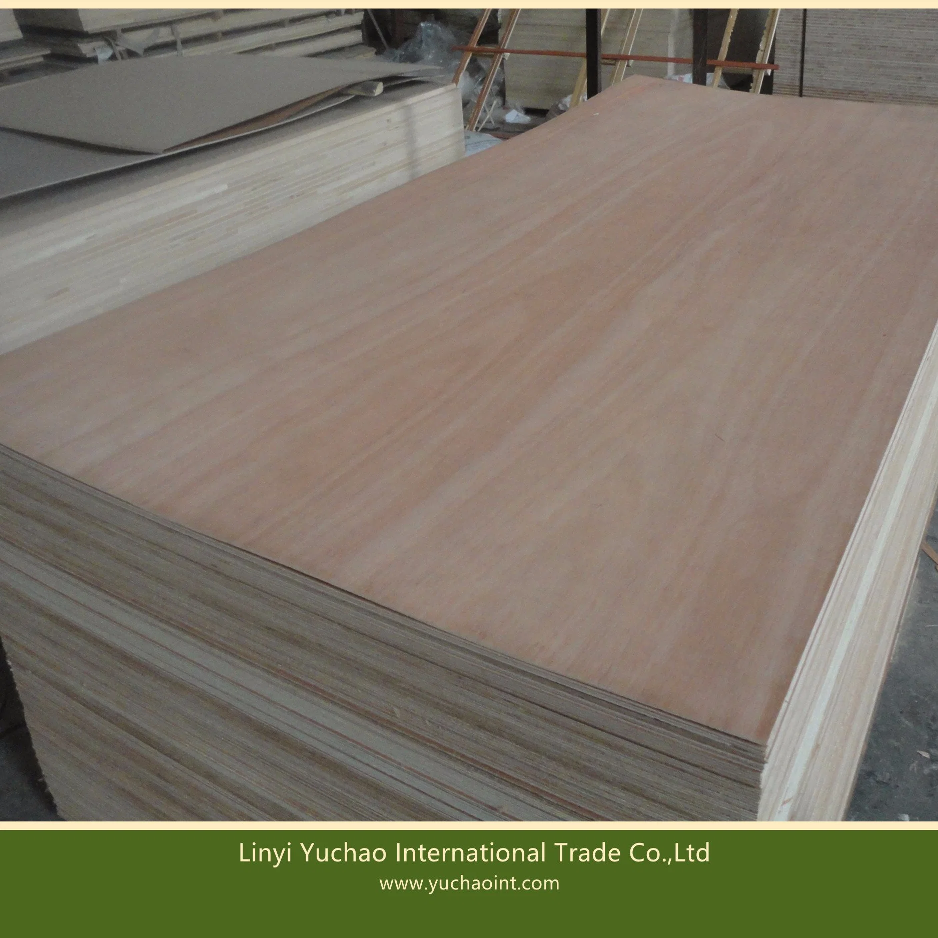 Carb P2 Okoume Plywood for Furniture