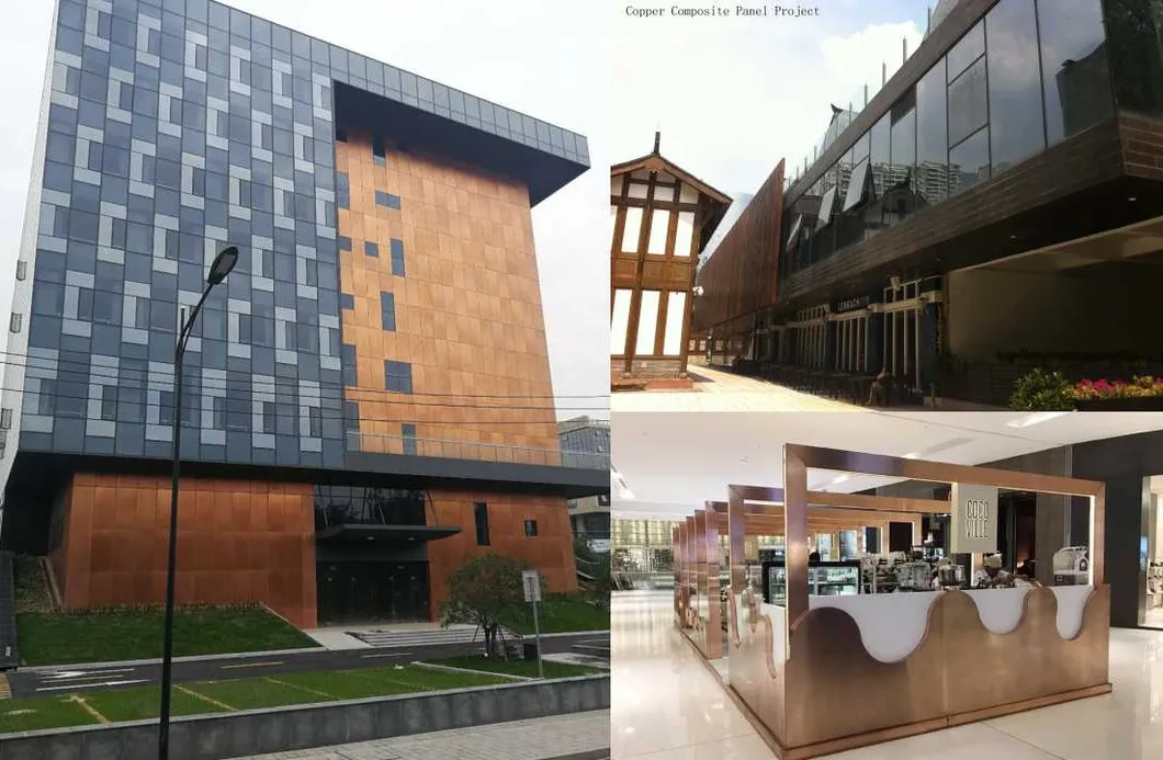 Chinalco Natural Red Copper Composite Panel Ccp