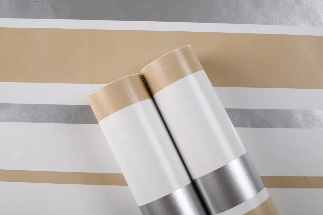 Classic Wooden Grain Waterproof Vinyl Wallcovering Wallpaper