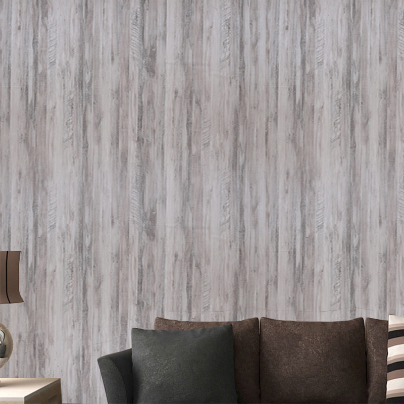 Classic Wooden Grain Waterproof Vinyl Wallcovering Wallpaper