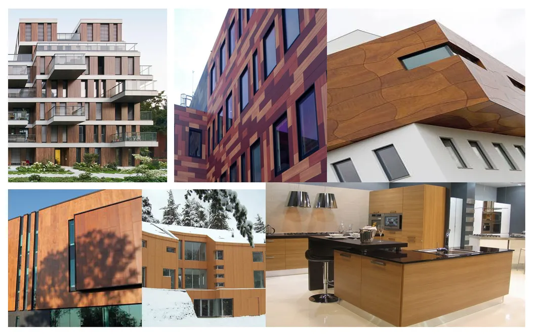 Competitive Price Unbreakable Wood Aluminum Composite Panel