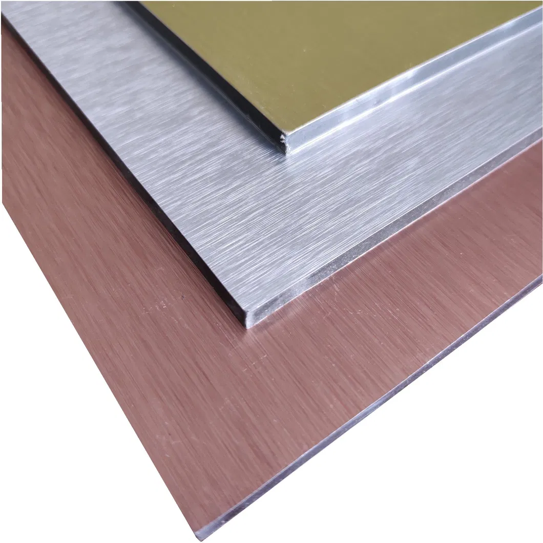 Construction Materials PE Coated Exterior Wall Aluminium Composite Panel Cladding