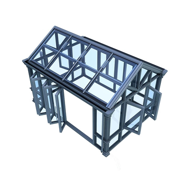 Customized Design Thermal Break Aluminum Frame Glass House Sunroom