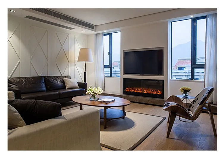 Decorative Electric Fireplace No Heat Free Standing with Remote Control Function