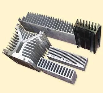 Disipadores De Calor De Aluminio 7075 Disipador De Calor De Perfil De Aluminio Extruido