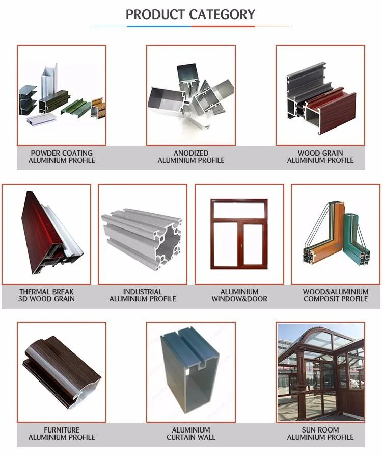 Double Tempered Glass Thermal Break Aluminum Sound Resistance Casement Window