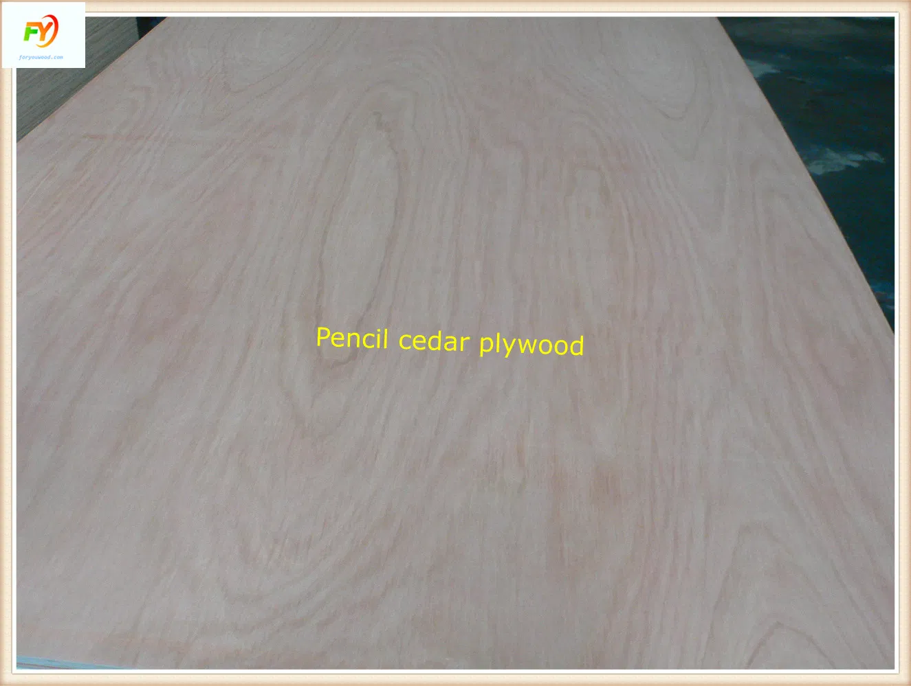 E2 Glue BB/CC Grade Poplar Core Pencil Cedar Plywood 14 Years Exporting Experiences
