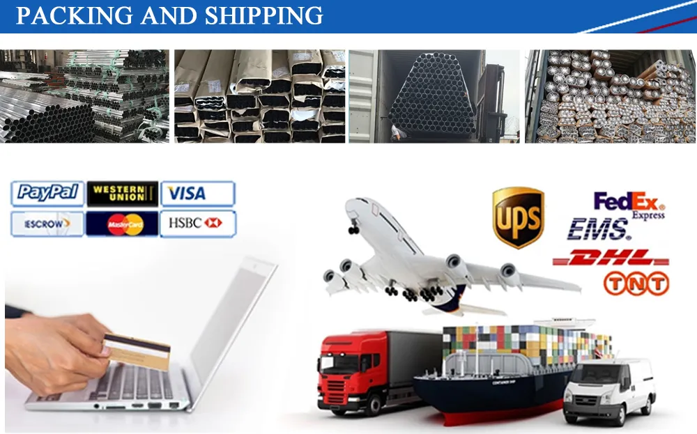 Environmental Protection Material Square Aluminum Profile