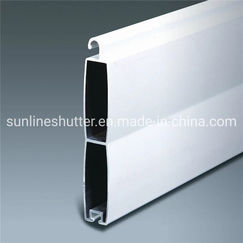 Exterior Aluminium Louver Slats Roller Shutter Window Profiles
