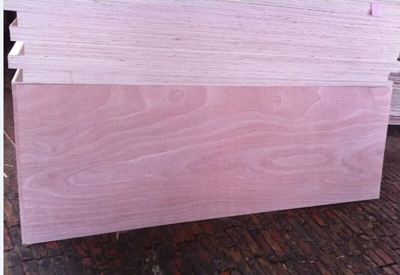 Factory-Okoume Door Skin Size Plywood 3′x7′ Thickness 2.5mm 2.7mm 3.2mm 3.6mm 5mm