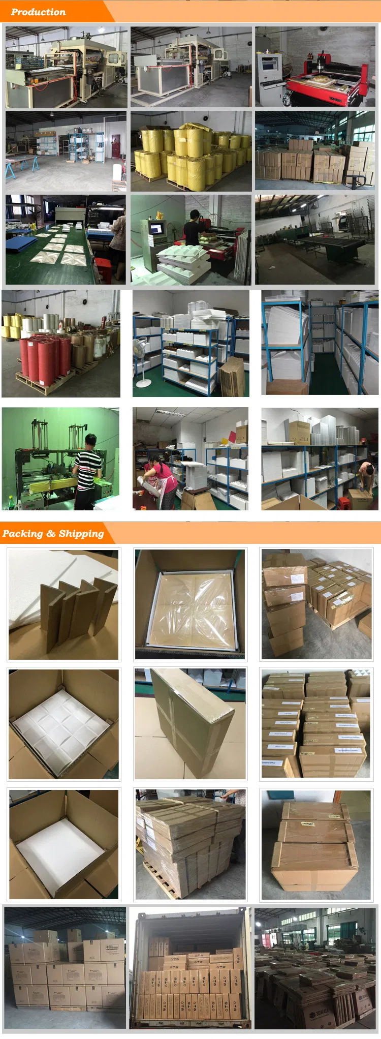 Faktum Wave Design Paintable Eco-Friendly Material Panel 3D Wall Decorative